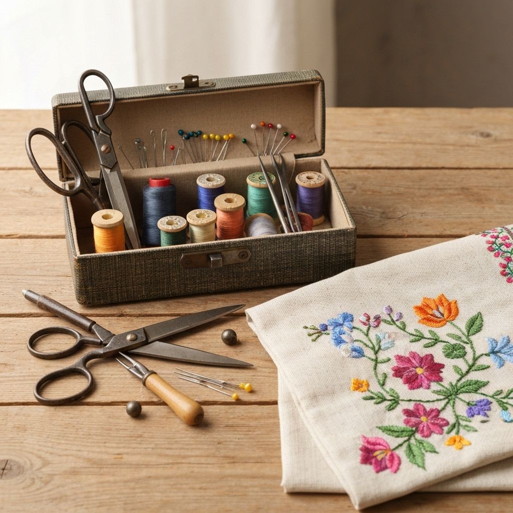 Sewing workspace